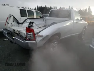 2022 Ram 2500 Tradesman with VIN 3C6MR5AJ2NG222786, listed as a Copart auction lot 87682775 with 26,891 mi miles and Salvage Title. Bid and sale history available at carsss.com. Image 3.