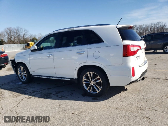 2014 Kia Sorento SX with VIN 5XYKWDA75EG487675, listed as a Copart auction lot 49049185 with 184,150 mi miles and Salvage Title. Bid and sale history available at carsss.com. Image 2.