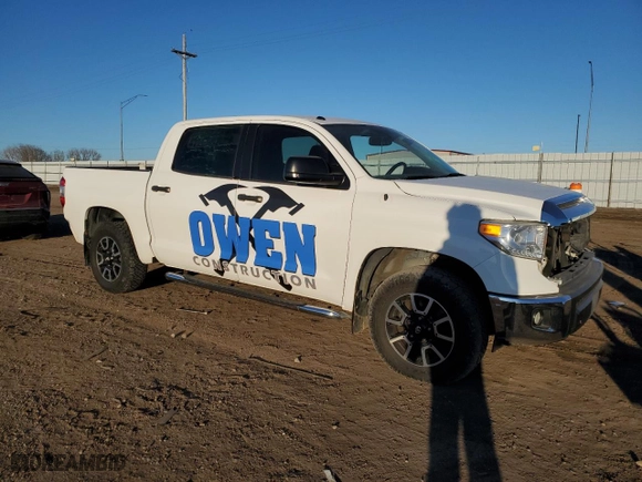 2016 Toyota Tundra 4WD Truck SR5 with VIN 5TFDW5F1XGX522519, listed as a Copart auction lot 47216595 with 203,017 mi miles and Salvage Title. Bid and sale history available at carsss.com. Image 4.