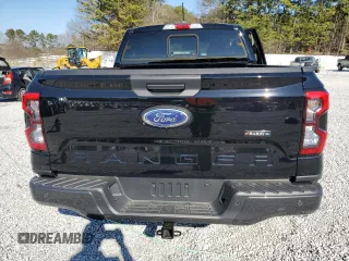 2024 Ford Ranger XLT with VIN 1FTER4GH0RLE14440, listed as a Copart auction lot 43519565 with 10,487 mi miles and Salvage Title. Bid and sale history available at carsss.com. Image 6.