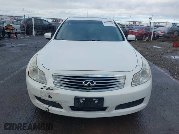 2009 Infiniti G37 Journey with VIN JNKCV61E09M305045, listed as a IAAI auction lot 41765352 with 174,390 mi miles and . Bid and sale history available at carsss.com. Image 12.