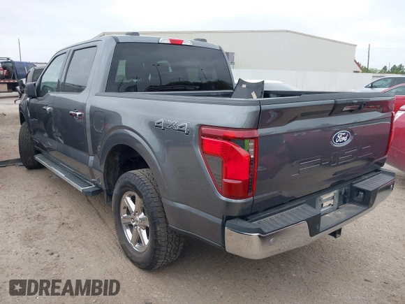 2024 Ford F-150 XLT with VIN 1FTFW3LD8RFA06812, listed as a IAAI auction lot 41958668 with 16,751 mi miles. Bid and sale history available at carsss.com. Image 3.