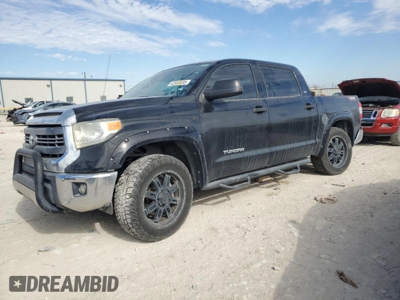 2014 Toyota Tundra SR5 z VIN 5TFEM5F11EX082455, wystawiony jako Copart lot #44158285 z przebiegiem 183 726 mil mil oraz Szkoda całkowita • Salvage title. Historia ofert i sprzedaży dostępna na DreamBid. Obrazek 1.