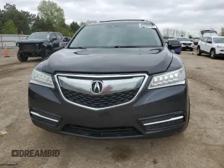 2016 Acura MDX Advance with VIN 5FRYD4H98GB014983, listed as a Copart auction lot 55525135 with 120,221 mi miles and Salvage title. Bid and sale history available at DreamBid. Image 5.