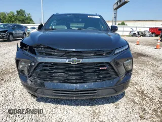 2024 Chevrolet Blazer RS with VIN 3GNKBKRS3RS138082, listed as a Copart auction lot 62945315 with 25,459 mi miles and Salvage title. Bid and sale history available at DreamBid. Image 5.