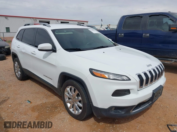 2016 Jeep Cherokee Limited with VIN 1C4PJLDB4GW233315, listed as a IAAI auction lot 41788329 with 116,174 mi miles. Bid and sale history available at carsss.com. Image 13.
