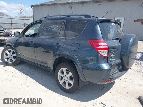2012 Toyota RAV4 Limited with VIN 2T3DF4DV4CW255649, listed as a IAAI auction lot 42052620 with 157,325 mi miles. Bid and sale history available at carsss.com. Image 3.