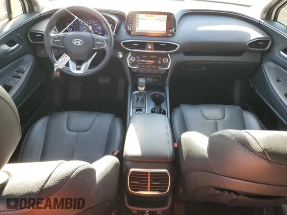 2019 Hyundai Santa Fe Ultimate with VIN 5NMS5CAD2KH133696, listed as a Copart auction lot 83610624 with 44,058 mi miles and Salvage Title. Bid and sale history available at carsss.com. Image 8.