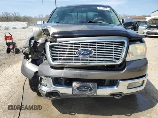 2004 Ford F-150 XLT with VIN 1FTPW14504FA15643, listed as a Copart auction lot 51164485 with 202,694 mi miles and Salvage Title. Bid and sale history available at carsss.com. Image 5.