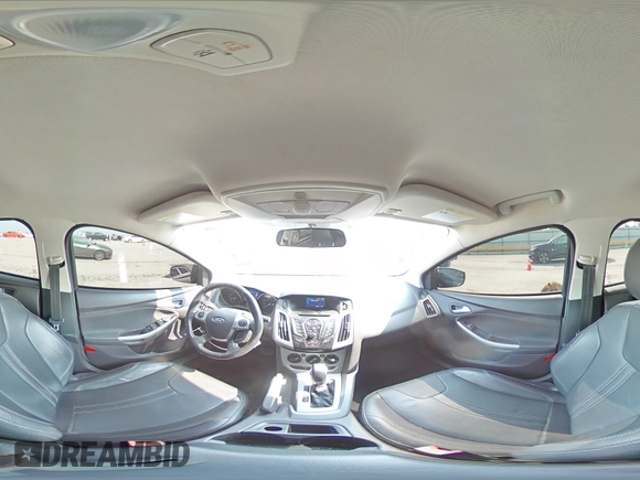 2013 Ford Focus SE with VIN 1FADP3F27DL258565, listed as a Copart auction lot 60662385 with 174,213 mi miles and Salvage title. Bid and sale history available at DreamBid. Image 14.