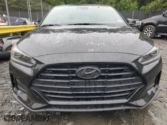 2021 Hyundai Veloster 2.0 Premium with VIN KMHTG6AFXMU032611, listed as a Copart auction lot 72994204 with 21,916 mi miles and Salvage Title. Bid and sale history available at carsss.com. Image 5.