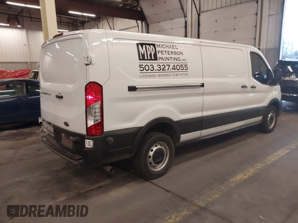 2020 Ford Transit Cargo with VIN 1FTBR1Y81LKA74678, listed as a IAAI auction lot 41173381 with 39,137 mi miles and . Bid and sale history available at DreamBid. Image 4.