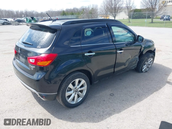 2015 Mitsubishi Outlander Sport 2.4 GT with VIN 4A4AR4AW3FE030571, listed as a IAAI auction lot 41970360 with 74,683 mi miles. Bid and sale history available at carsss.com. Image 4.