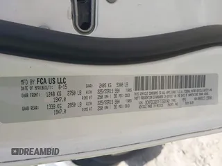 2015 Dodge Journey Crossroad with VIN 3C4PDCGB7FT723142, listed as a IAAI auction lot 42533562 with 217,413 mi miles and . Bid and sale history available at DreamBid. Image 9.