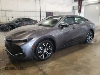 2023 Toyota Crown XLE с VIN JTDAAAAF7P3006929, выставлен на аукционе Copart как лот 59297235 с пробегом 14 313 миль миль и Списание • Salvage title. История ставок и продаж доступна на DreamBid. Изображение 1.
