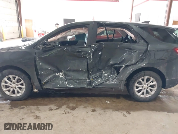 2020 Chevrolet Equinox LS with VIN 3GNAXHEV1LS598963, listed as a IAAI auction lot 41609247 with Not Provided miles and . Bid and sale history available at DreamBid. Image 6.