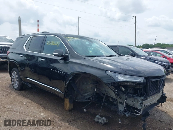 2023 Chevrolet Traverse Premier with VIN 1GNERKKWXPJ268882, listed as a IAAI auction lot 42438621 with 16,149 mi miles and . Bid and sale history available at DreamBid. Image 6.
