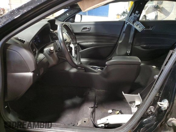 2019 Acura ILX w/Premium Pkg with VIN 19UDE2F71KA015091, listed as a Copart auction lot 46698375 with 0 mi miles and Salvage Title. Bid and sale history available at carsss.com. Image 7.