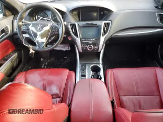 2018 Acura TLX w/Advance Pkg with VIN 19UUB3F83JA802453, listed as a Copart auction lot 82963924 with 146,404 mi miles and Salvage Title. Bid and sale history available at carsss.com. Image 8.