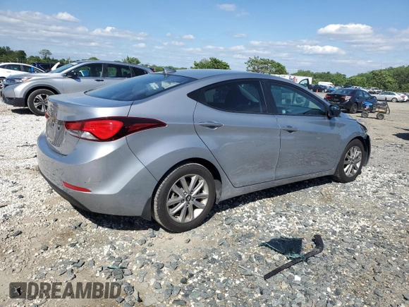 2016 Hyundai Elantra SE z VIN 5NPDH4AE0GH771356, wystawiony jako Copart lot #55256825 z przebiegiem 79 122 mil mil oraz Szkoda całkowita • Salvage title. Historia ofert i sprzedaży dostępna na DreamBid. Obrazek 3.