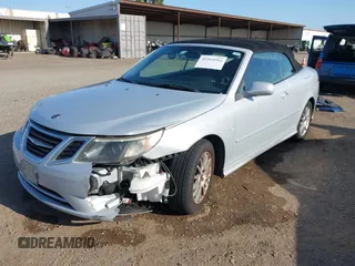 2008 Saab 9-3 with VIN YS3FB79Y886005793, listed as a IAAI auction lot 41964964 with 108,247 mi miles. Bid and sale history available at carsss.com. Image 6.