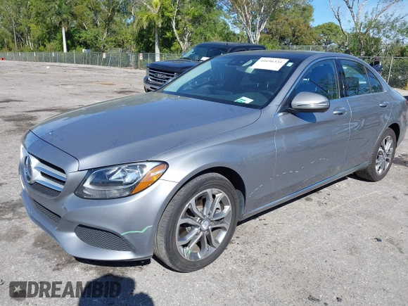 2016 Mercedes-Benz C 300 Luxury with VIN 55SWF4KB7GU138417, listed as a IAAI auction lot 41696331 with 90,879 mi miles and . Bid and sale history available at DreamBid. Image 2.