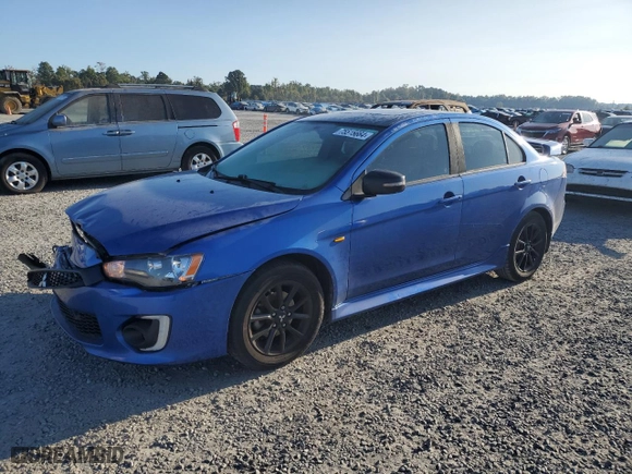 2017 Mitsubishi Lancer ES with VIN JA32U2FU8HU011656, listed as a Copart auction lot 75515664 with 119,981 mi miles and Salvage Title. Bid and sale history available at carsss.com. Image 1.