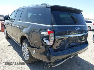 2024 Ford Expedition Max Limited with VIN 1FMJK2A80REA12255, listed as a IAAI auction lot 42044812 with 41,645 mi miles and . Bid and sale history available at DreamBid. Image 3.