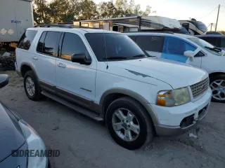 2004 Ford Explorer Eddie Bauer with VIN 1FMZU64K54UA40109, listed as a Copart auction lot 81902684 with 218,867 mi miles and Salvage title. Bid and sale history available at DreamBid. Image 4.