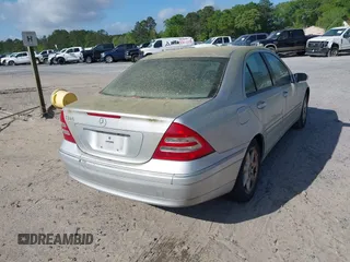 2004 Mercedes-Benz C 320 with VIN WDBRF64J04F551588, listed as a IAAI auction lot 41971774 with 184,594 mi miles and . Bid and sale history available at DreamBid. Image 4.