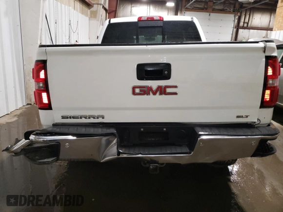 2015 GMC Sierra 1500 SLT with VIN 3GTU2VEC2FG151454, listed as a Copart auction lot 50685105 with 136,283 mi miles and Salvage Title. Bid and sale history available at DreamBid. Image 6.
