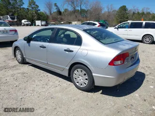2010 Honda Civic Sdn DX-VP with VIN 2HGFA1F35AH555541, listed as a IAAI auction lot 41854775 with 190,072 mi miles. Bid and sale history available at carsss.com. Image 3.