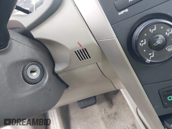 2009 Toyota Corolla with VIN 1NXBU40E09Z078912, listed as a IAAI auction lot 42381759 with 202,353 mi miles and . Bid and sale history available at DreamBid. Image 11.