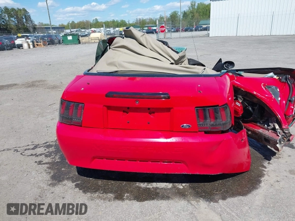 2003 Ford Mustang Deluxe z VIN 1FAFP44453F358762, wystawiony jako IAAI lot #42038789 z przebiegiem Nie podano mil oraz . Historia ofert i sprzedaży dostępna na DreamBid. Obrazek 16.