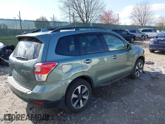 2018 Subaru Forester Premium with VIN JF2SJAEC7JH422303, listed as a IAAI auction lot 41915511 with 115,470 mi miles. Bid and sale history available at carsss.com. Image 4.