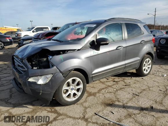2021 Ford EcoSport SE with VIN MAJ3S2GE4MC440737, listed as a Copart auction lot 44346465 with 51,348 mi miles and Salvage Title. Bid and sale history available at carsss.com. Image 1.