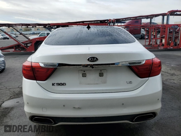 2015 Kia K900 Luxury with VIN KNALW4D42F6017515, listed as a Copart auction lot 47573535 with 143,255 mi miles and Clean title. Bid and sale history available at DreamBid. Image 6.