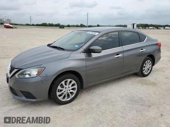2019 Nissan Sentra SV with VIN 3N1AB7AP7KL622350, listed as a Copart auction lot 53749395 with 69,131 mi miles and Salvage Title. Bid and sale history available at DreamBid. Image 1.