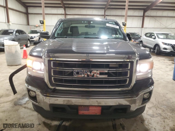 2014 GMC Sierra 1500 SLE with VIN 1GTV2UEC6EZ162079, listed as a Copart auction lot 52124095 with 109,932 mi miles and Salvage Title. Bid and sale history available at carsss.com. Image 5.