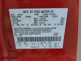 2008 Mercury Mariner with VIN 4M2CU81128KJ42819, listed as a Copart auction lot 44699955 with 203,854 mi miles and Salvage Title. Bid and sale history available at carsss.com. Image 13.
