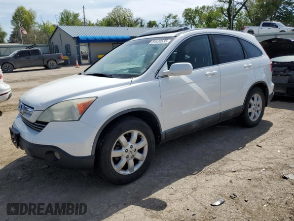 2009 Honda CR-V EX-L z VIN 5J6RE48759L042980, wystawiony jako Copart lot #54420535 z przebiegiem 212 364 mil mil oraz Szkoda całkowita • Salvage title. Historia ofert i sprzedaży dostępna na DreamBid. Obrazek 1.