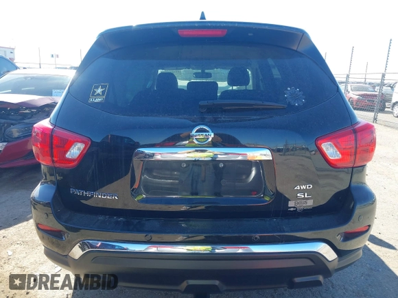 2020 Nissan Pathfinder SL with VIN 5N1DR2CM9LC608583, listed as a IAAI auction lot 41323788 with 82,133 mi miles and . Bid and sale history available at DreamBid. Image 15.