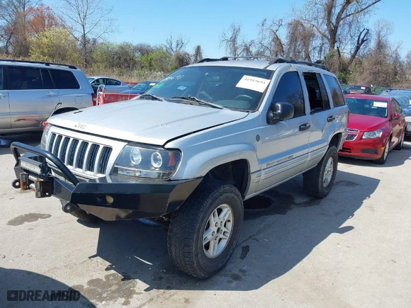 2004 Jeep Grand Cherokee Laredo with VIN 1J4GW48N74C372583, listed as a IAAI auction lot 41915693 with 154,273 mi miles. Bid and sale history available at carsss.com. Image 2.