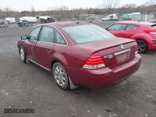 2007 Mercury Montego Premier with VIN 1MEHM421X7G614428, listed as a IAAI auction lot 41711884 with 119,208 mi miles. Bid and sale history available at carsss.com. Image 3.