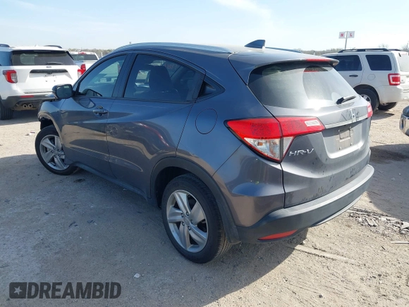 2019 Honda HR-V EX with VIN 3CZRU5H56KM730868, listed as a IAAI auction lot 41861035 with 63,825 mi miles. Bid and sale history available at carsss.com. Image 3.