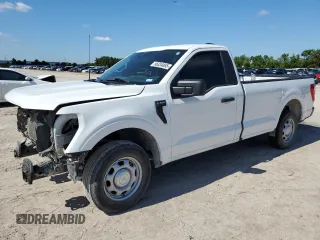 2023 Ford F-150 XL with VIN 1FTMF1CB2PKF50639, listed as a Copart auction lot 56334885 with 42,790 mi miles and Salvage title. Bid and sale history available at DreamBid. Image 1.