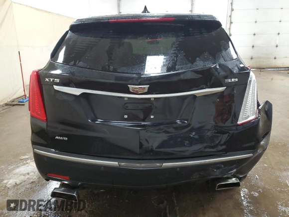 2017 Cadillac XT5 Luxury AWD with VIN 1GYKNDRS8HZ269015, listed as a Copart auction lot 85436994 with 96,453 mi miles and Clean Title. Bid and sale history available at carsss.com. Image 6.