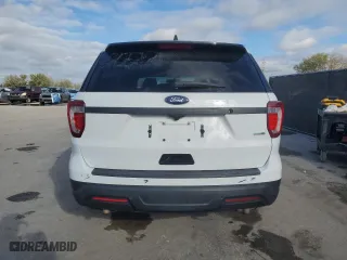2019 Ford Police Interceptor Utility with VIN 1FM5K8AR9KGB43871, listed as a Copart auction lot 87615745 with 99,363 mi miles and Non Repairable. Bid and sale history available at carsss.com. Image 6.