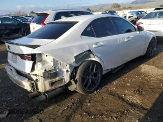 2014 Lexus IS 350 z VIN JTHCE1D27E5004412, wystawiony jako Copart lot #45234785 z przebiegiem 116 144 mil mil oraz Szkoda całkowita • Salvage title. Historia ofert i sprzedaży dostępna na DreamBid. Obrazek 3.