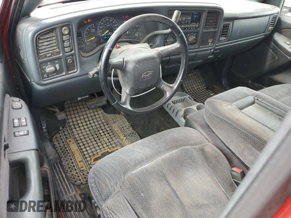 1999 Chevrolet Silverado 1500 LT with VIN 1GCEK14TXXE222892, listed as a Copart auction lot 51213865 with 215,236 mi miles and Salvage Title. Bid and sale history available at DreamBid. Image 8.